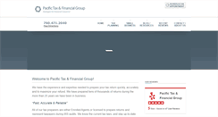Desktop Screenshot of pacifictax.com